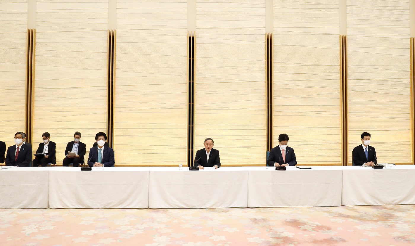 発言する菅総理７