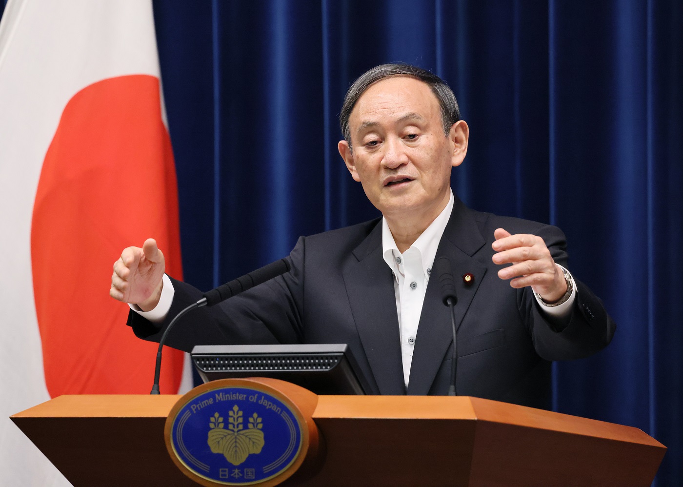 新型コロナウイルス感染症に関する菅内閣総理大臣記者会見