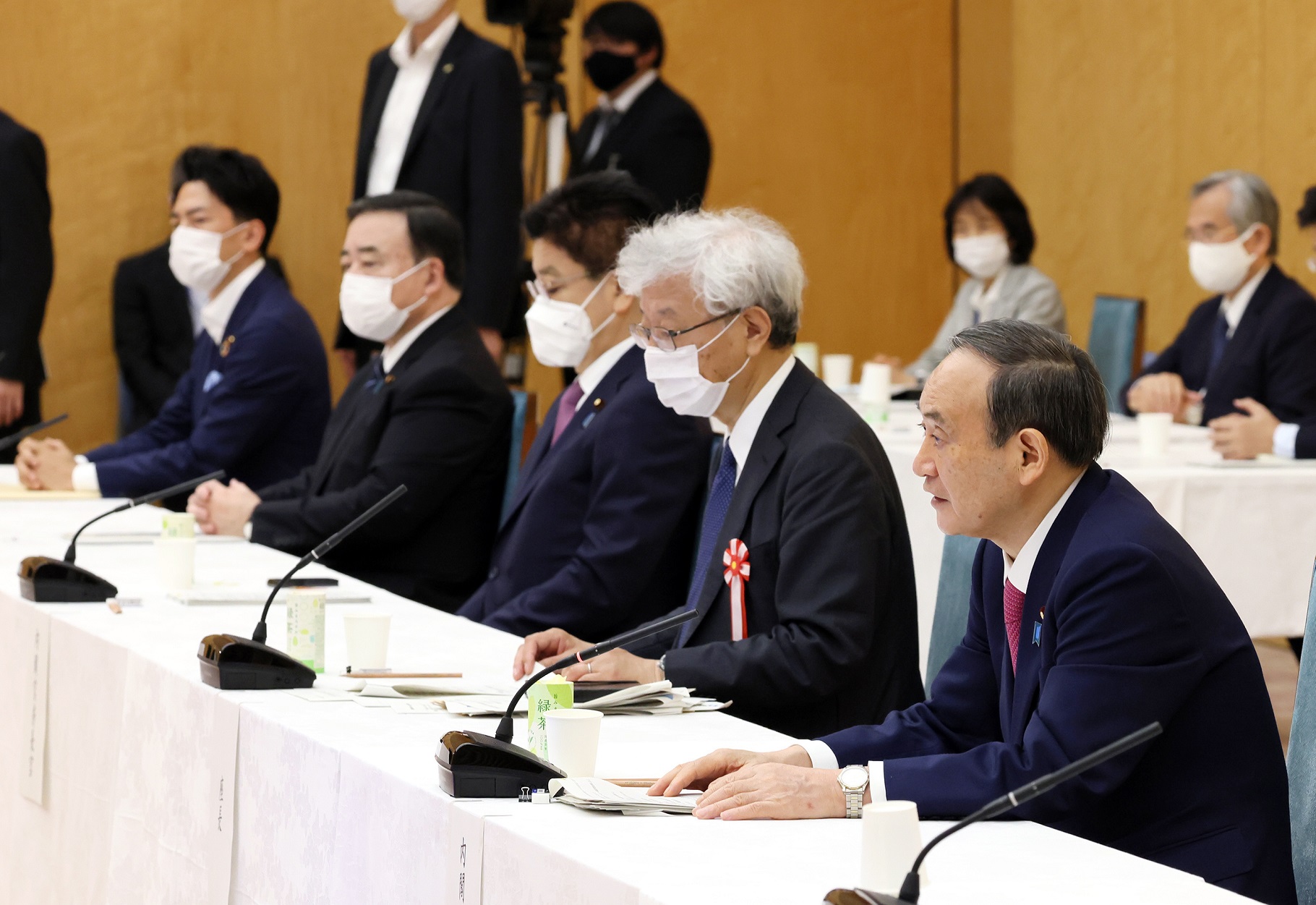 発言する菅総理２