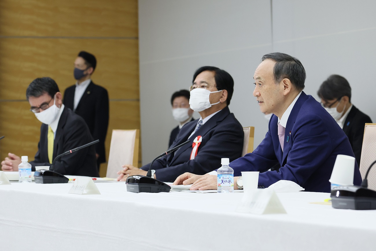 発言する菅総理４