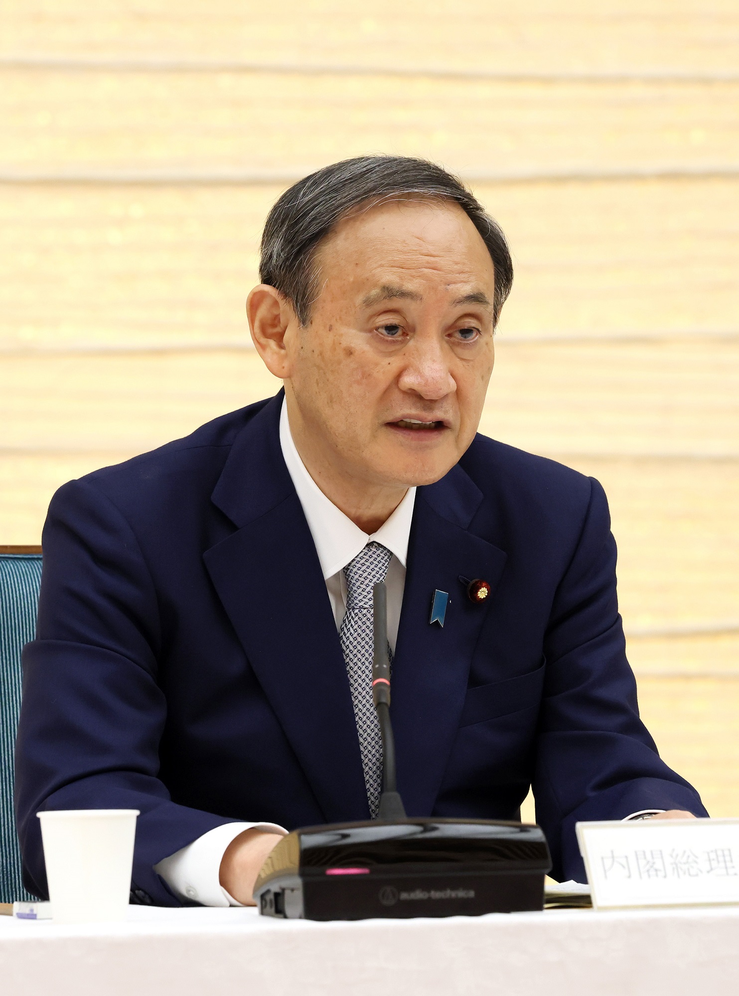 発言する菅総理２
