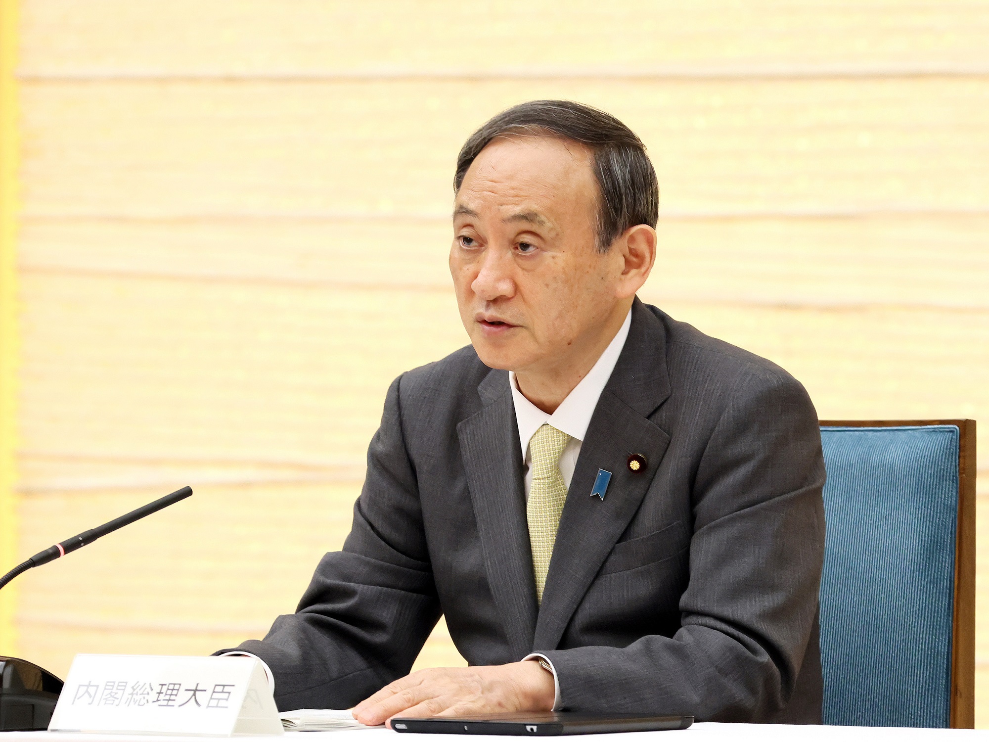 発言する菅総理２