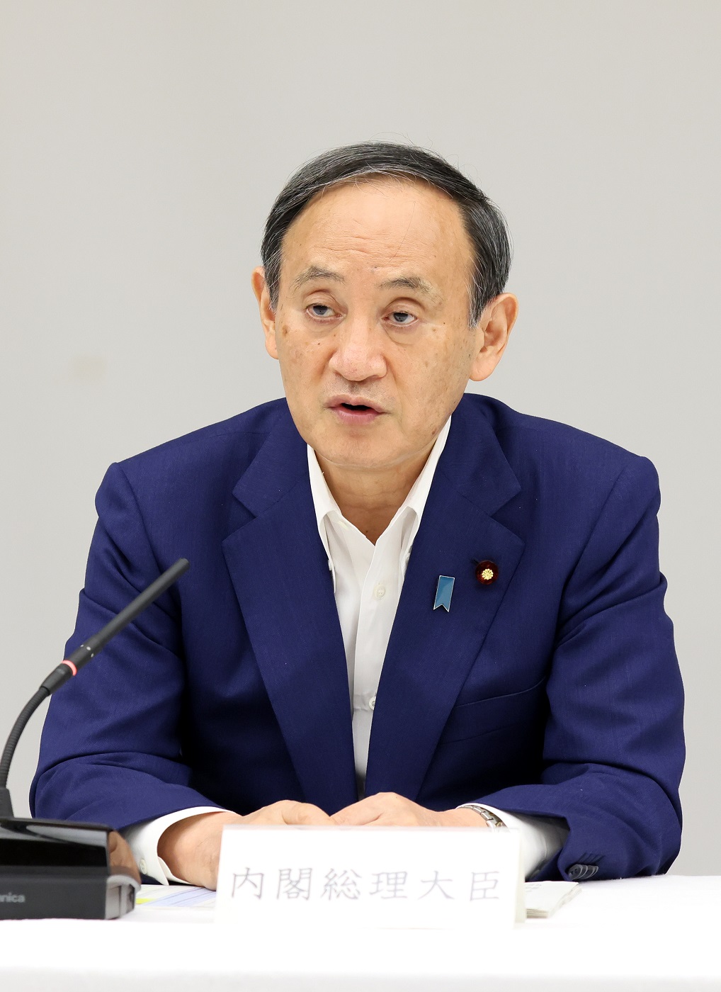 発言する菅総理２