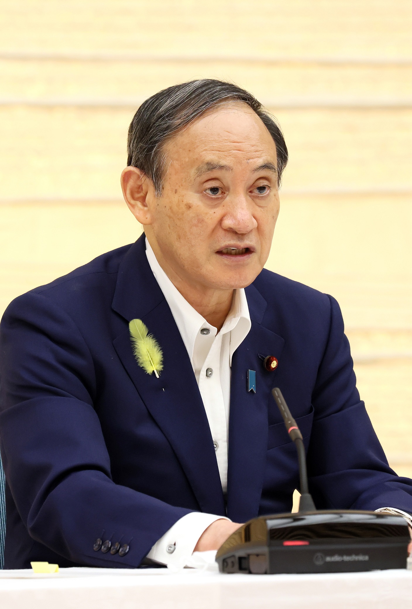 発言する菅総理３