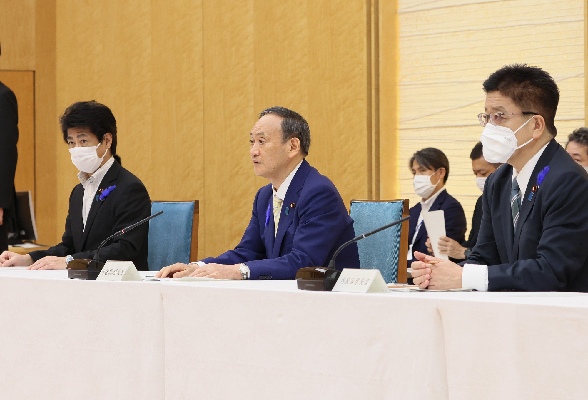 発言する菅総理２