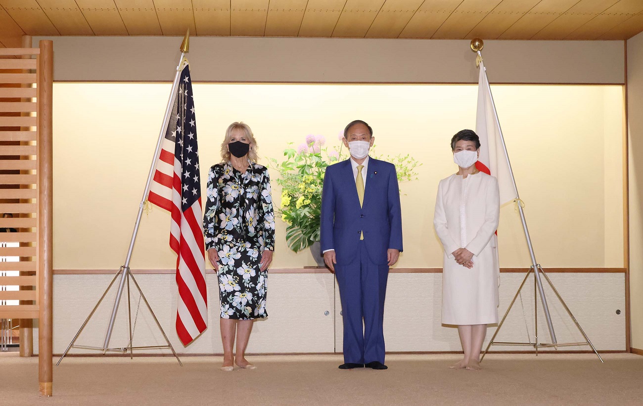 ジル・バイデン米国大統領夫人との懇談２