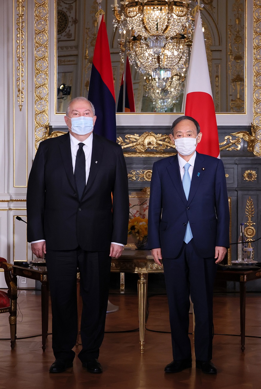 アルメン・サルキシャン・アルメニア共和国大統領との会談２