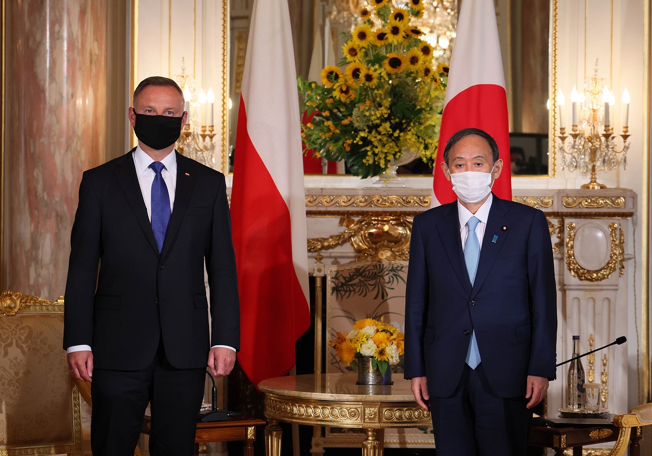 アンジェイ・ドゥダ・ポーランド共和国大統領との会談１