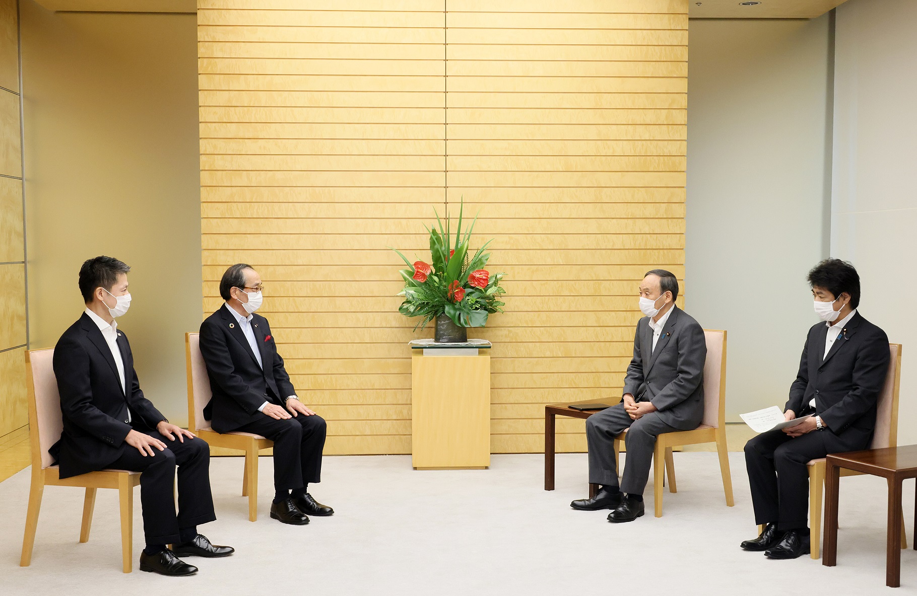 広島県知事・広島市長との面会