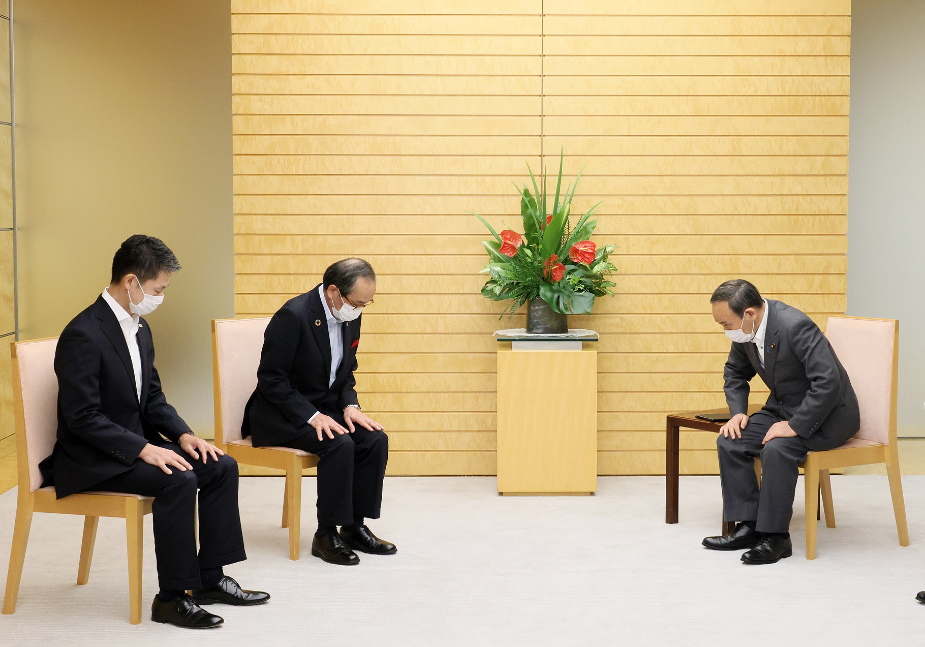 面会する菅総理３