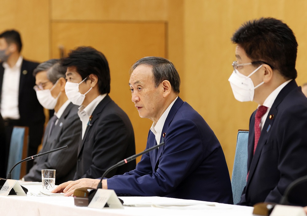 発言する菅総理２