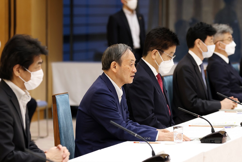 発言する菅総理３
