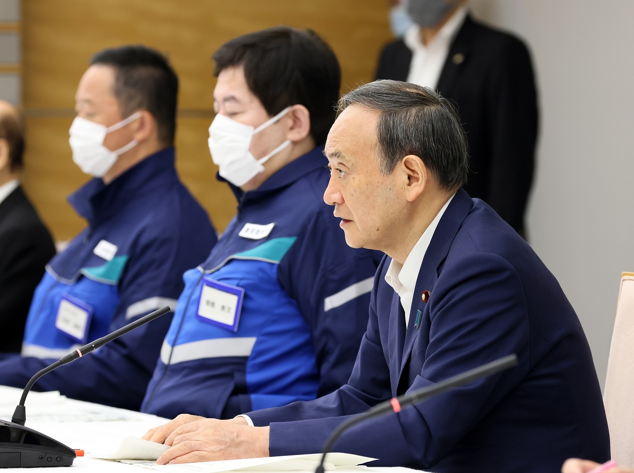 令和３年７月１日からの大雨非常災害対策本部会議（第３回）