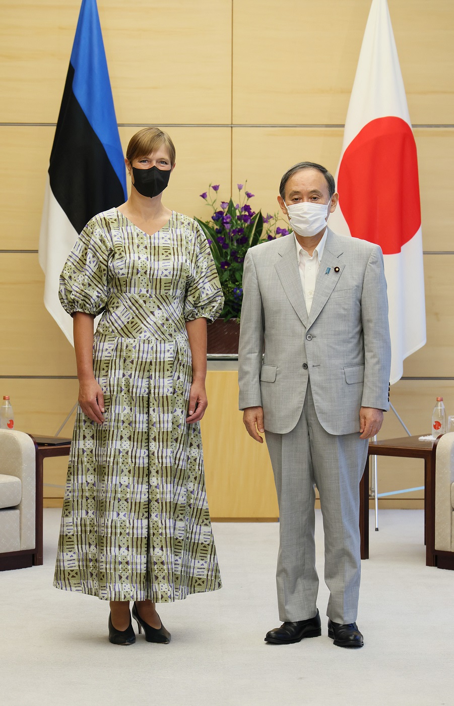 ケルスティ・カリユライド・エストニア共和国大統領との会談２
