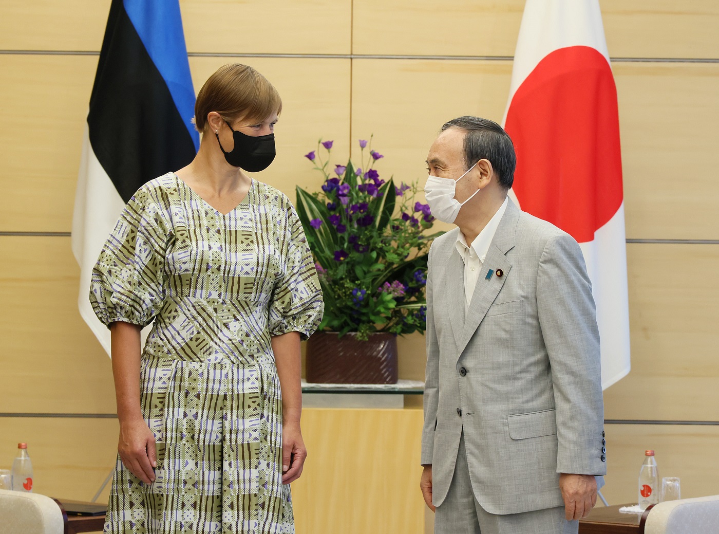 ケルスティ・カリユライド・エストニア共和国大統領との会談３
