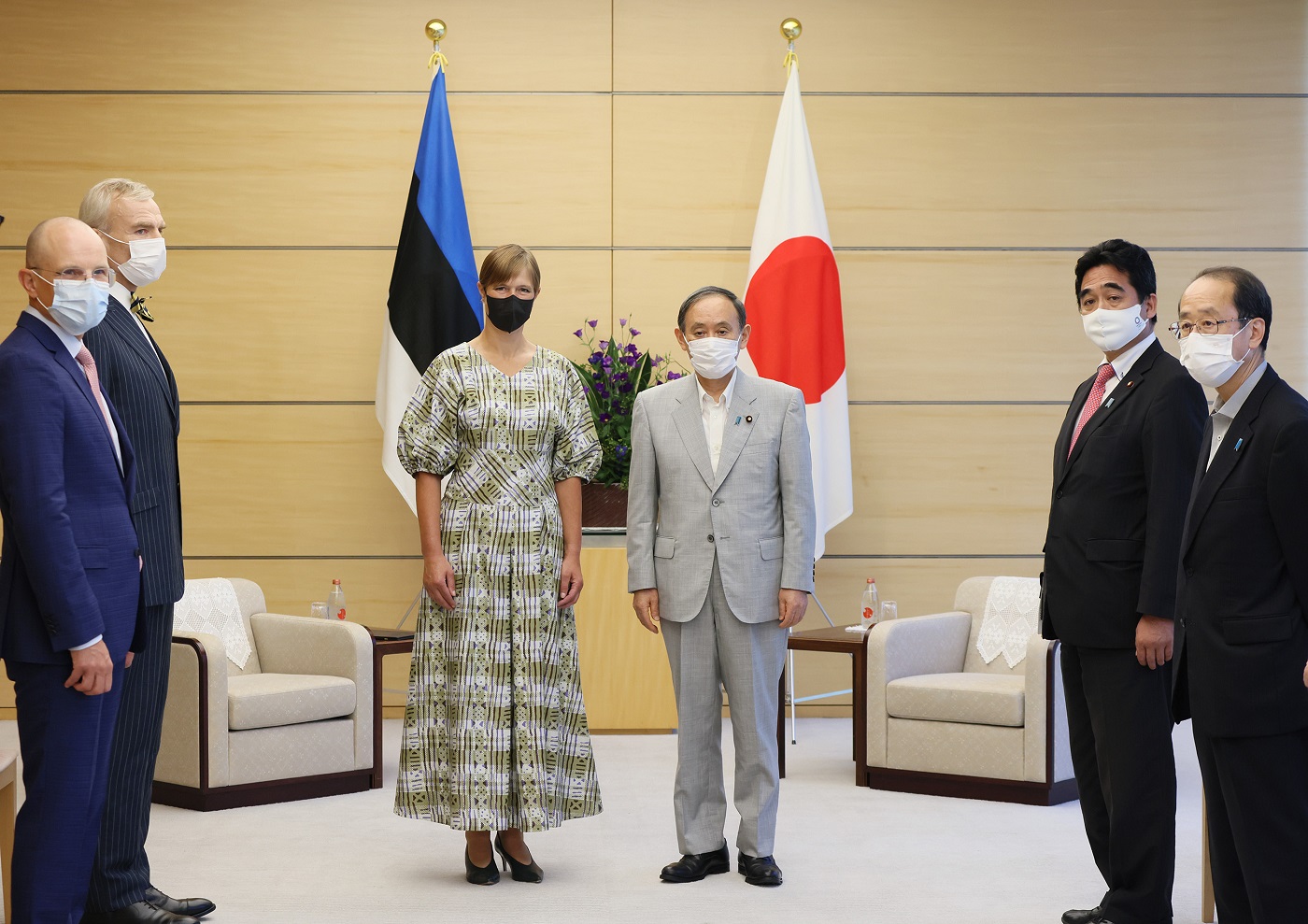 ケルスティ・カリユライド・エストニア共和国大統領との会談４