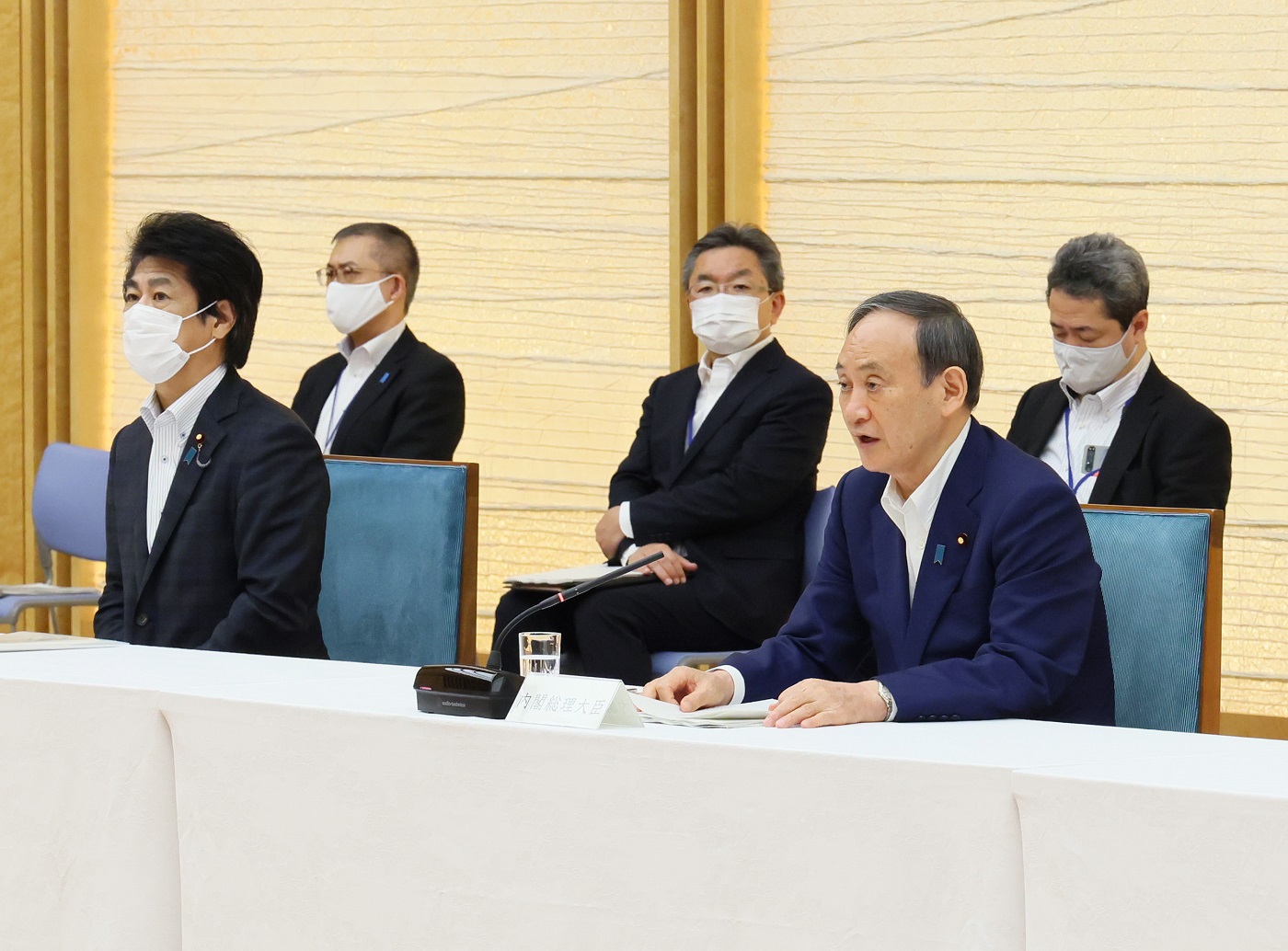 発言する菅総理２
