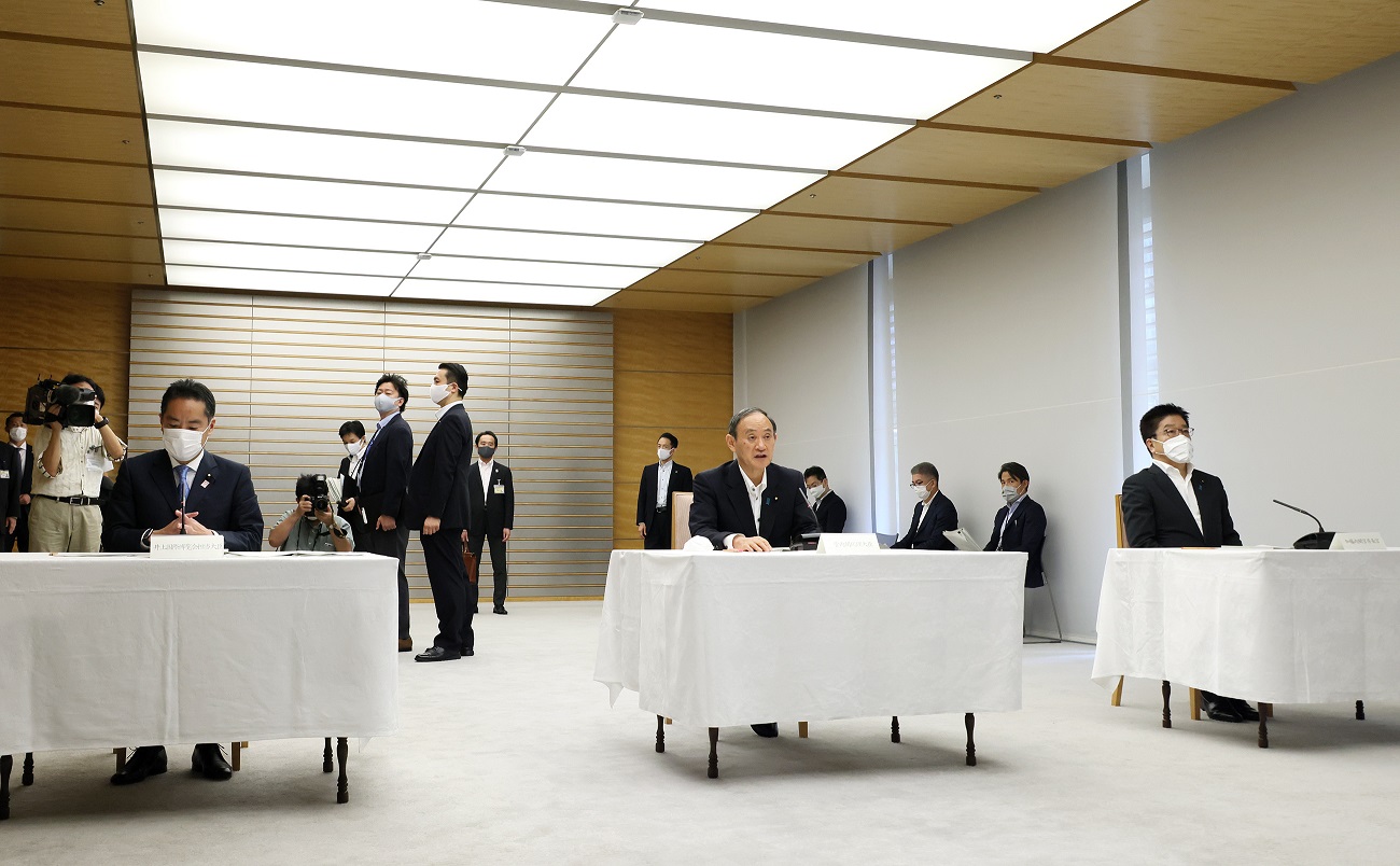 発言する菅総理３