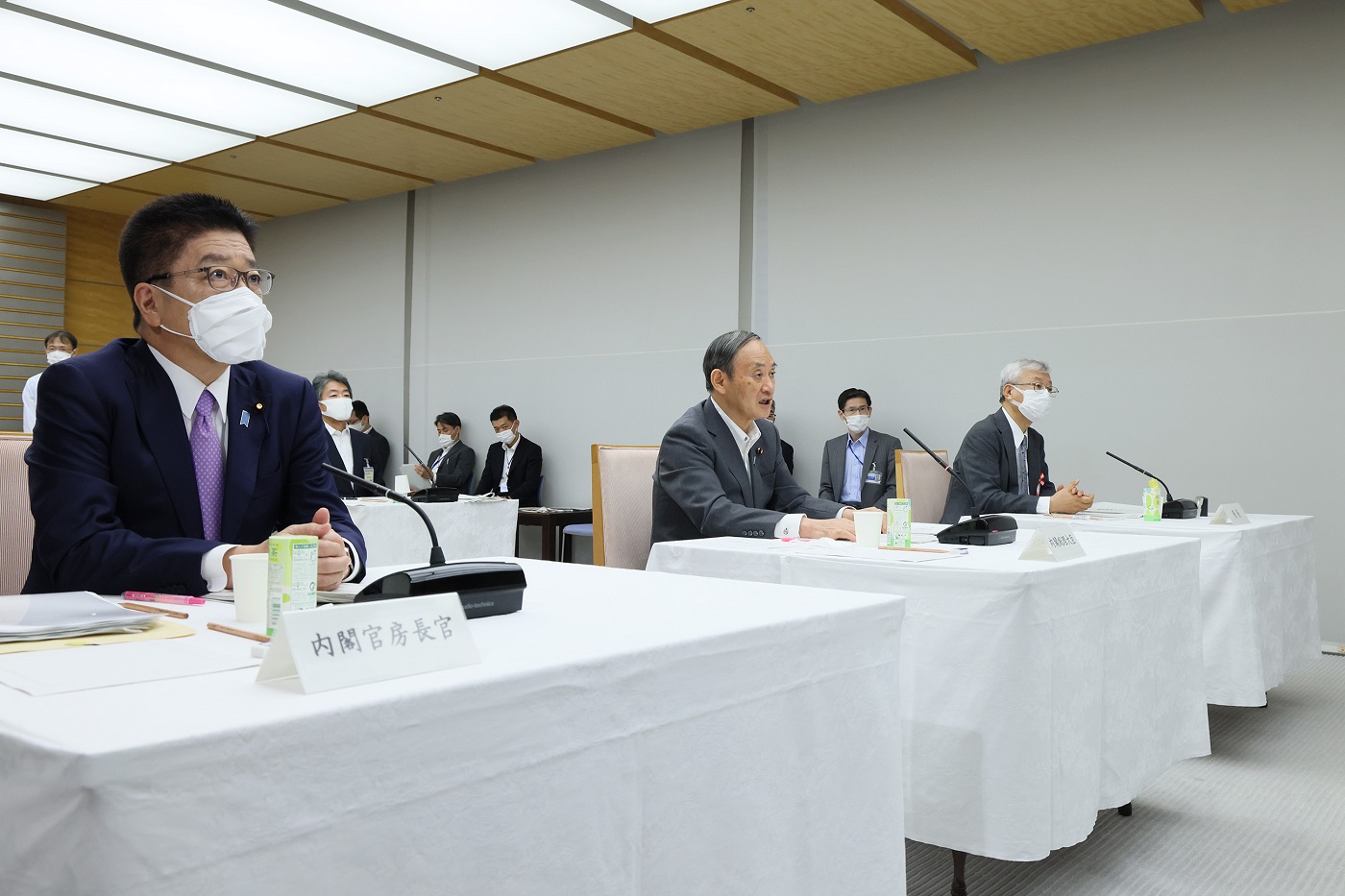 発言する菅総理２