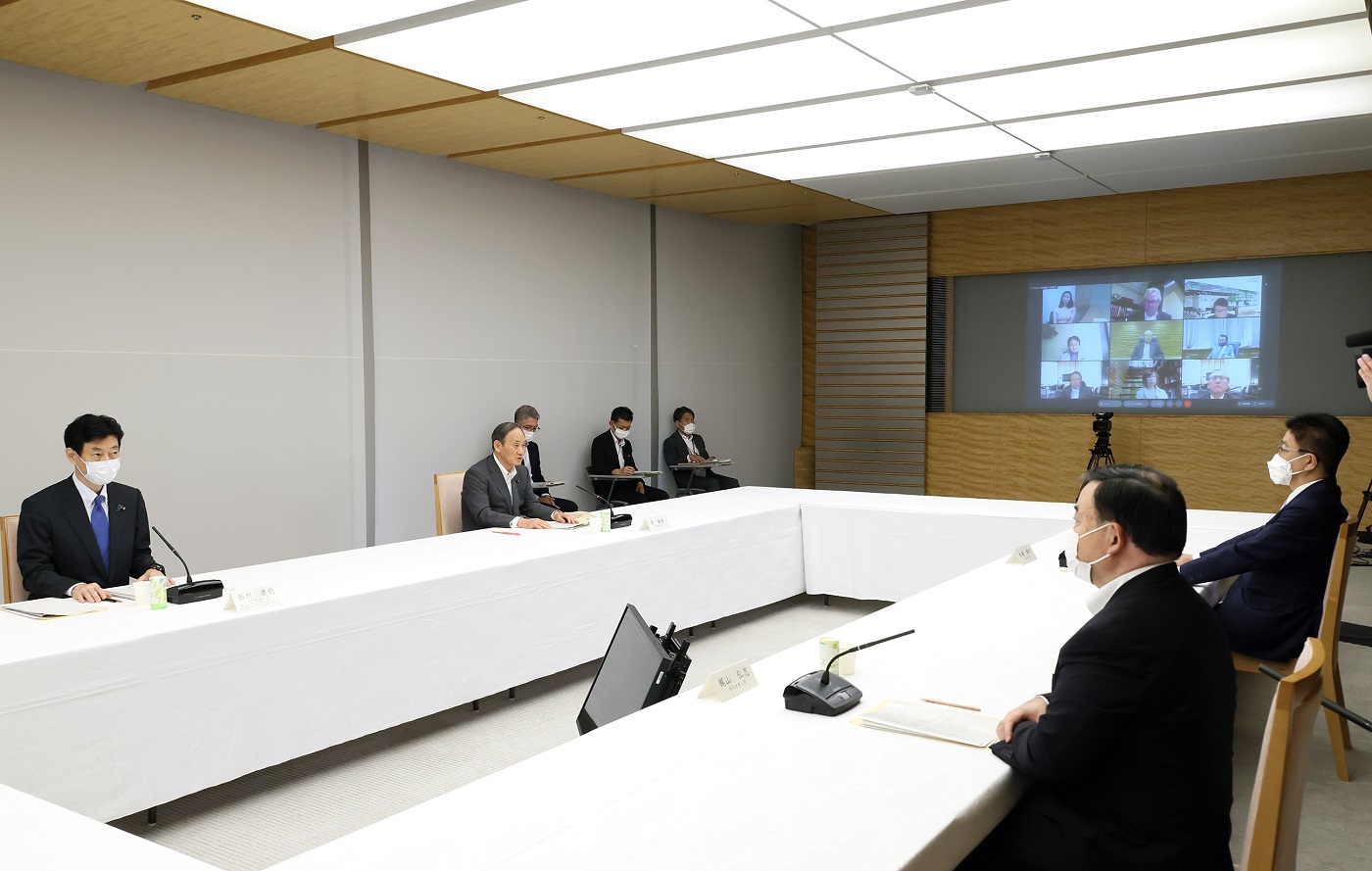 発言する菅総理５