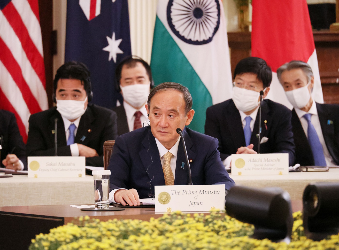 日米豪印首脳会合１