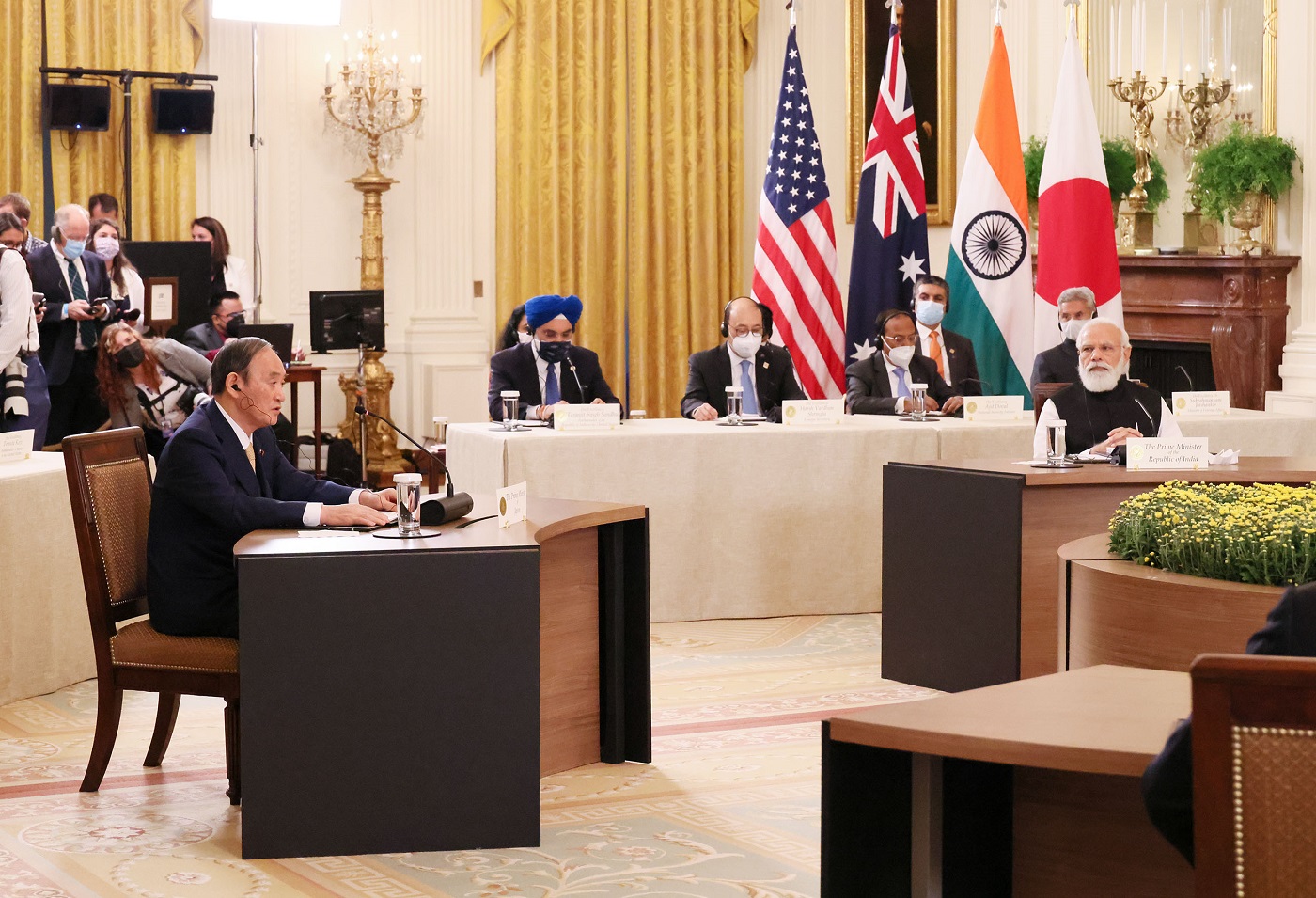 日米豪印首脳会合４