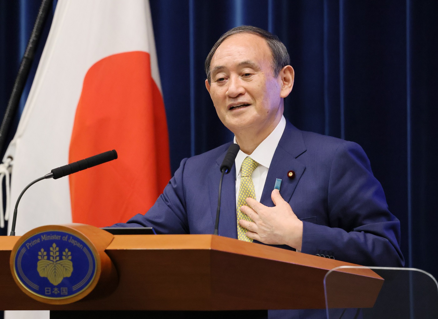 新型コロナウイルス感染症に関する菅内閣総理大臣記者会見