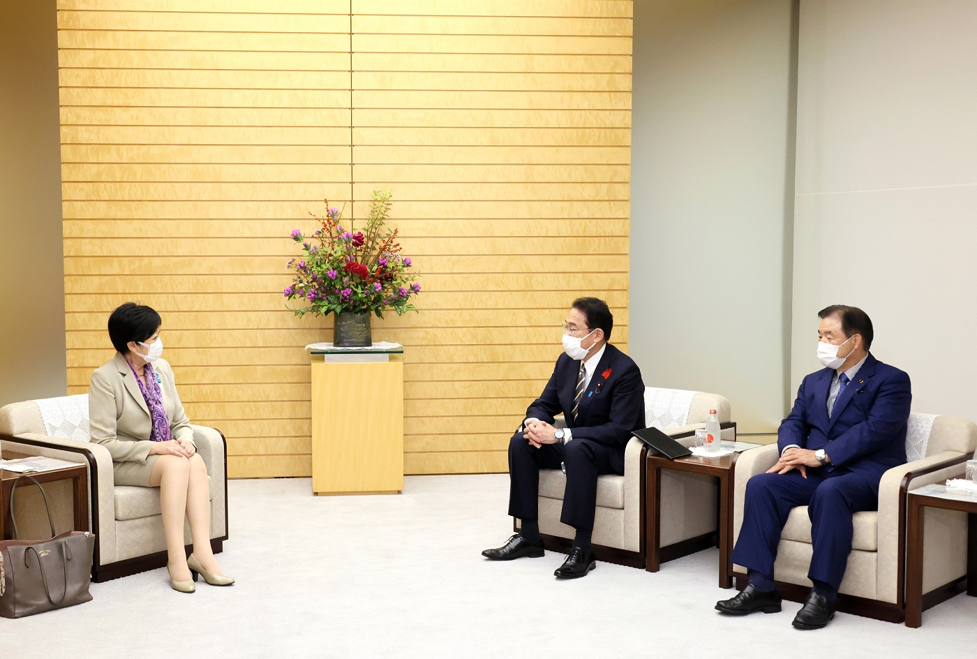 面会する岸田総理４