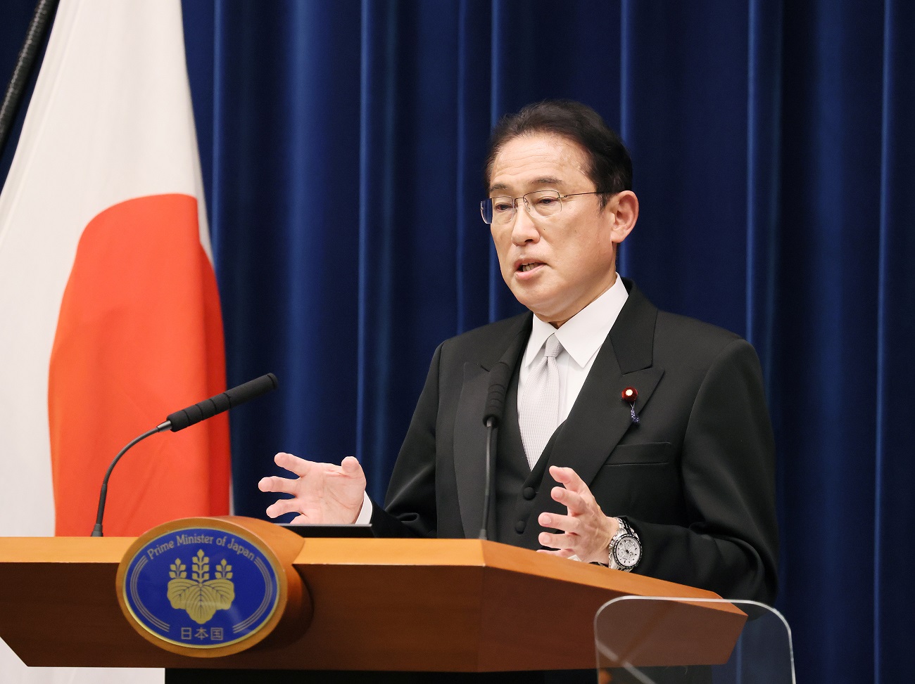 岸田内閣総理大臣記者会見