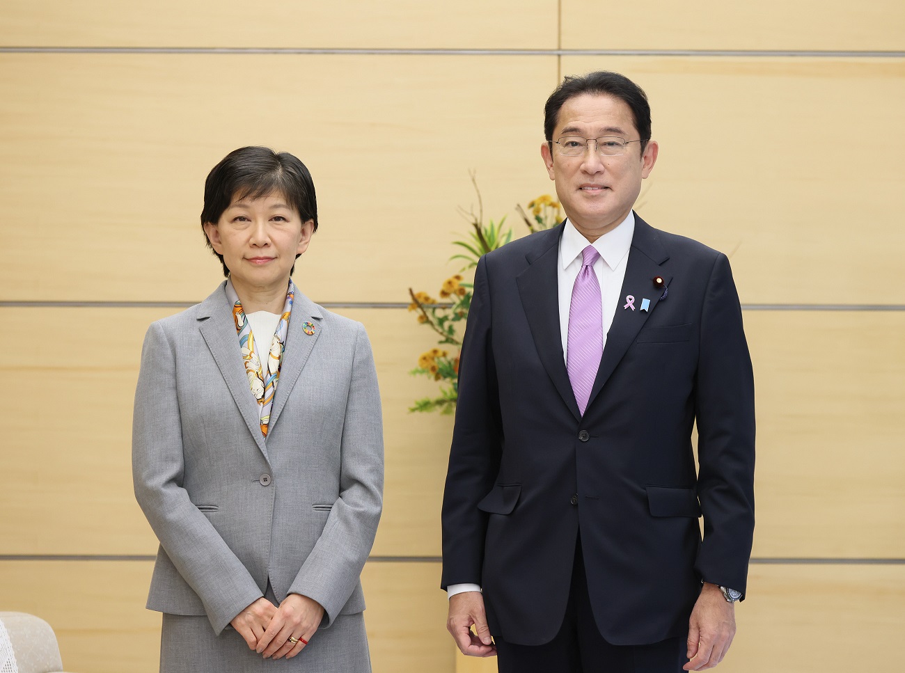 中満国連事務次長・軍縮担当上級代表による表敬