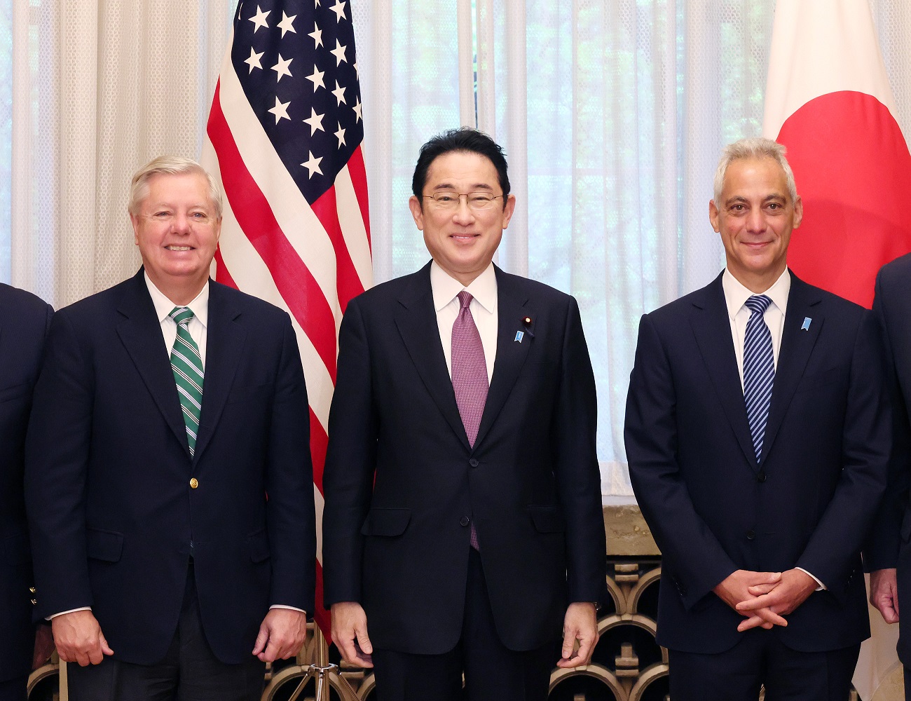 グレアム米国連邦上院議員一行との朝食会２