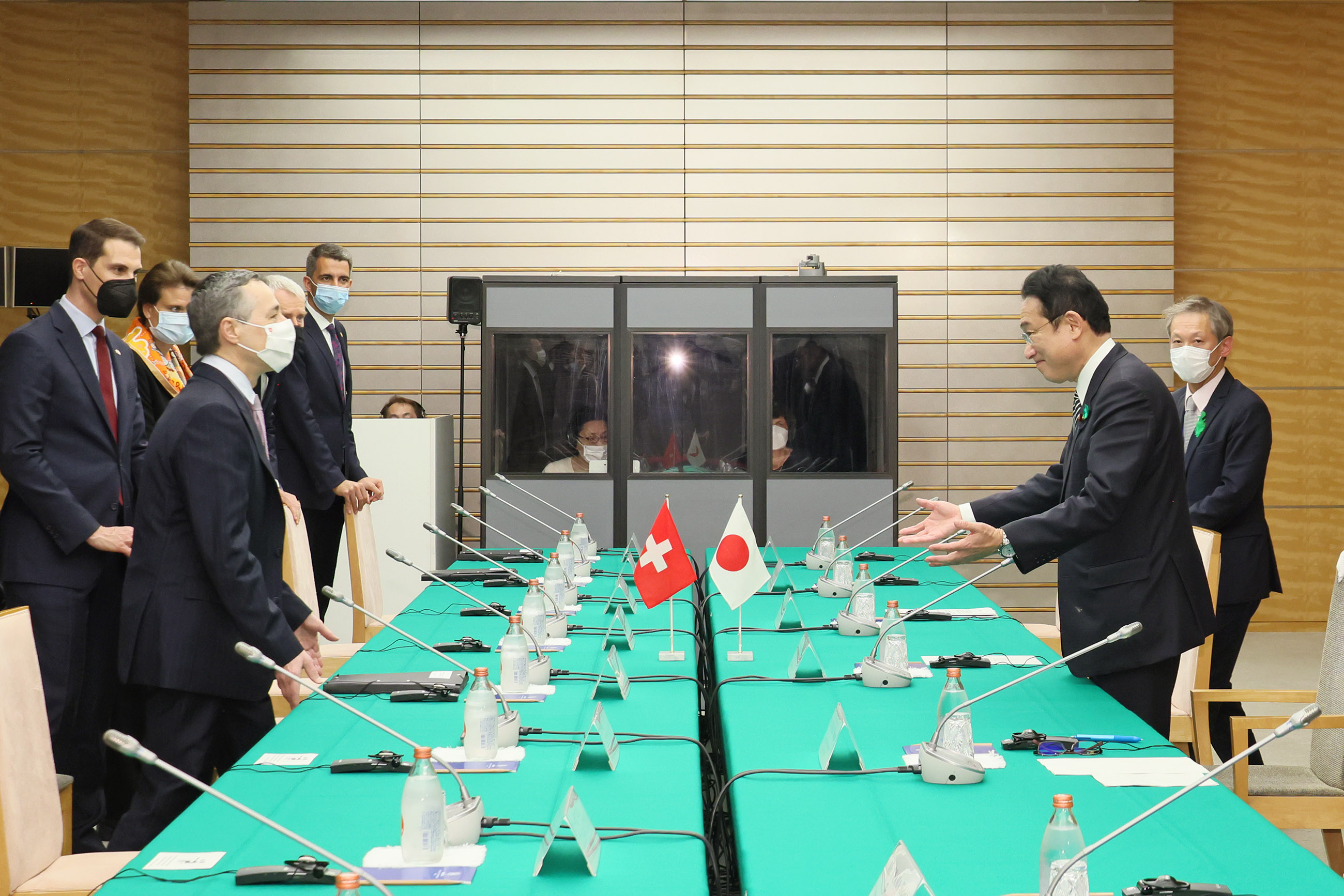 日・スイス首脳会談４