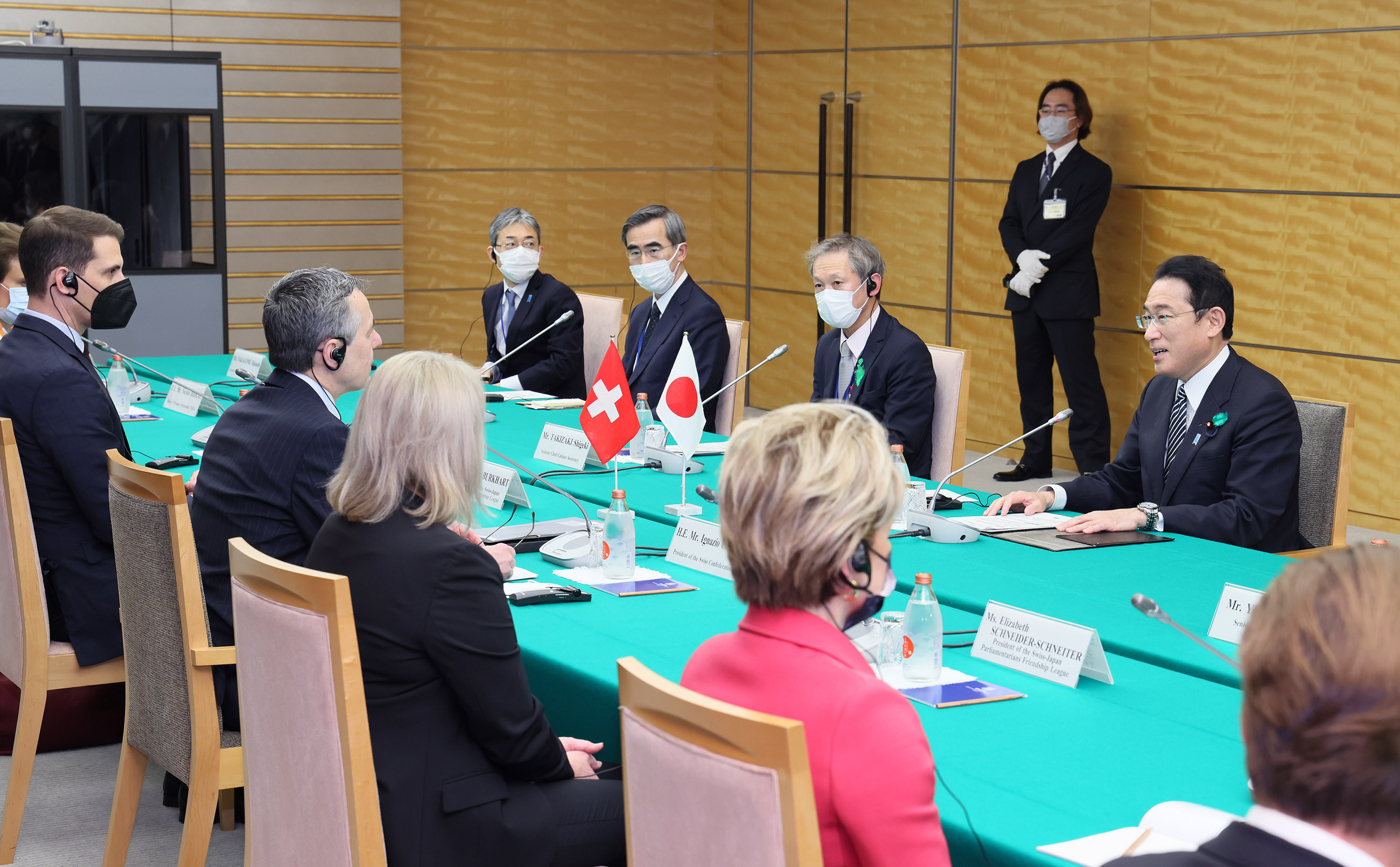 日・スイス首脳会談５
