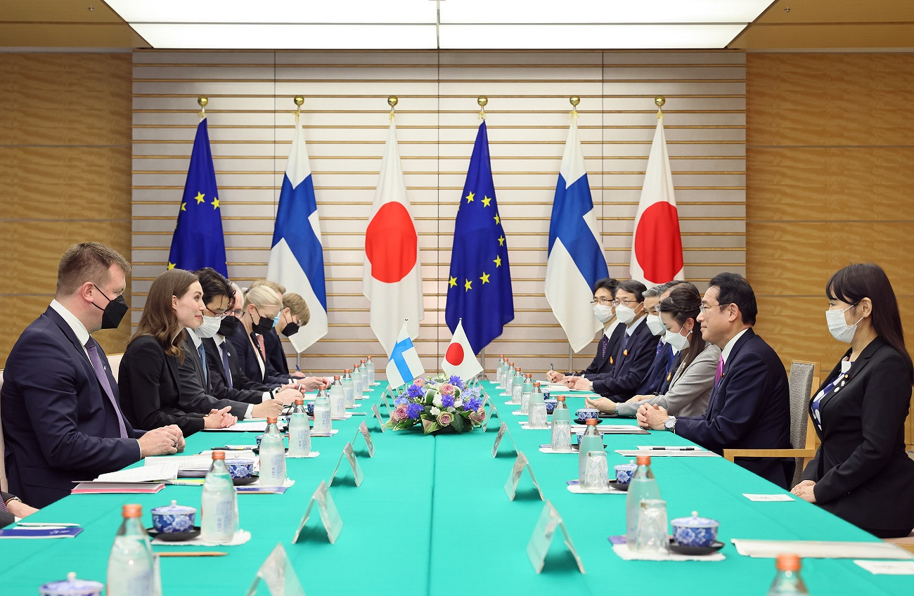 日・フィンランド首脳会談２