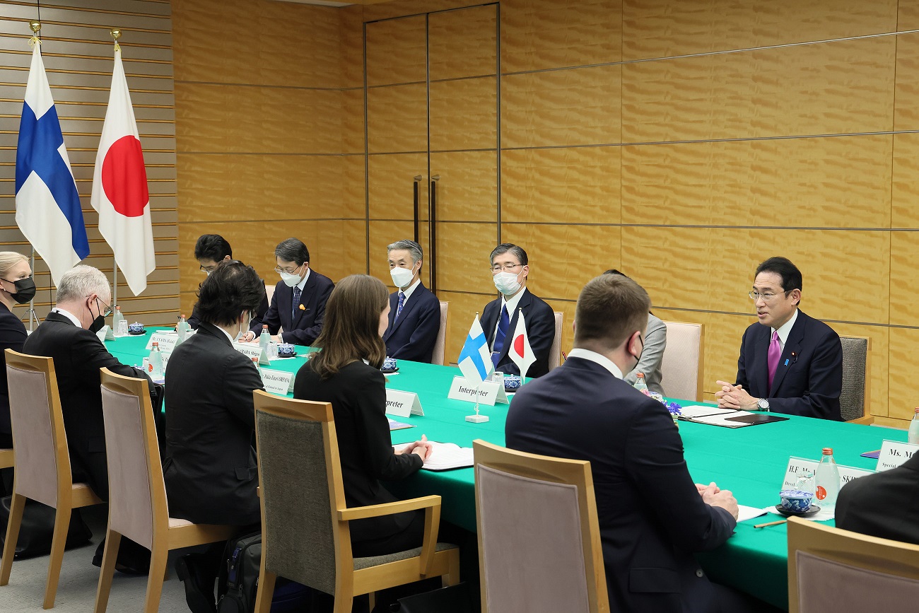 日・フィンランド首脳会談４