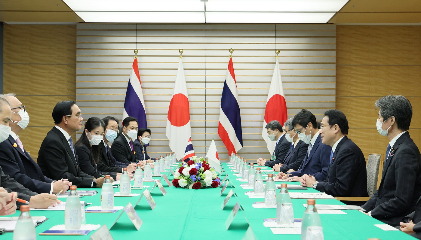 日・タイ首脳会談４