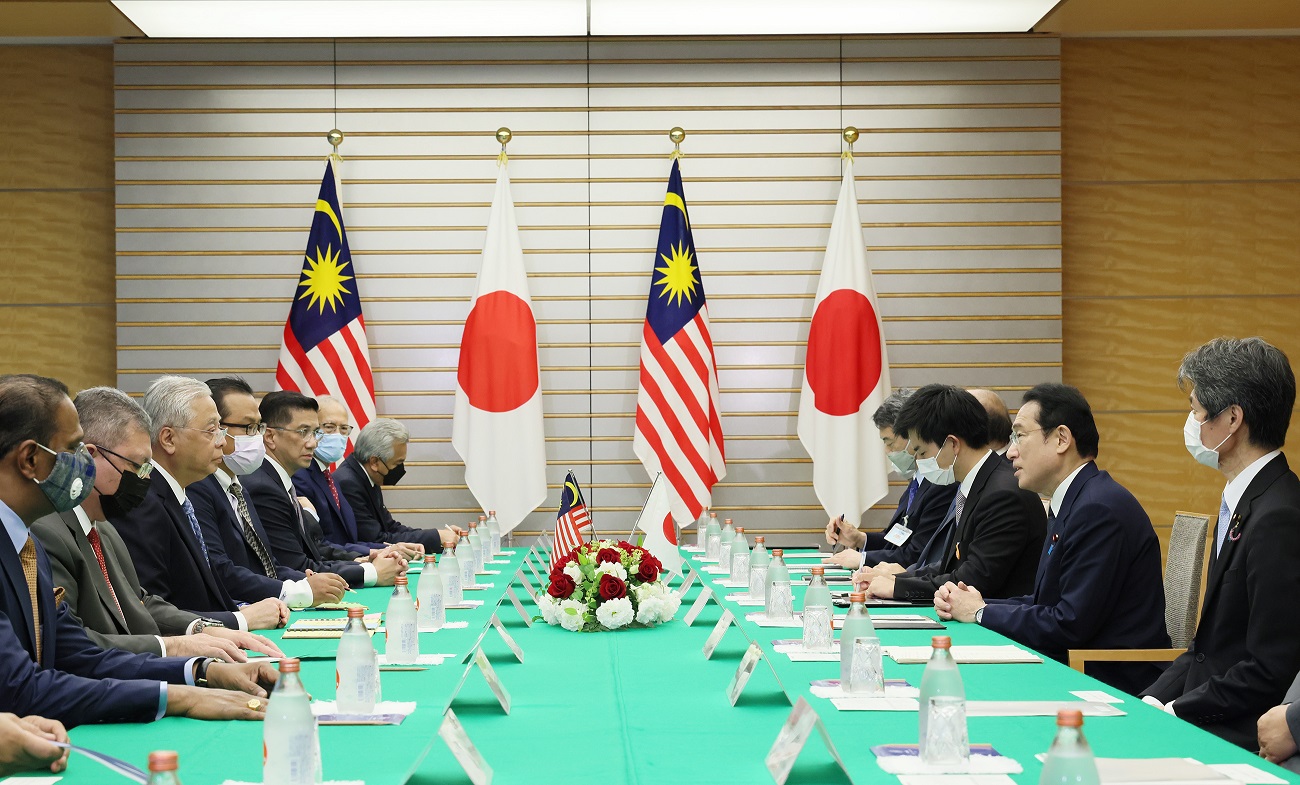 日・マレーシア首脳会談１