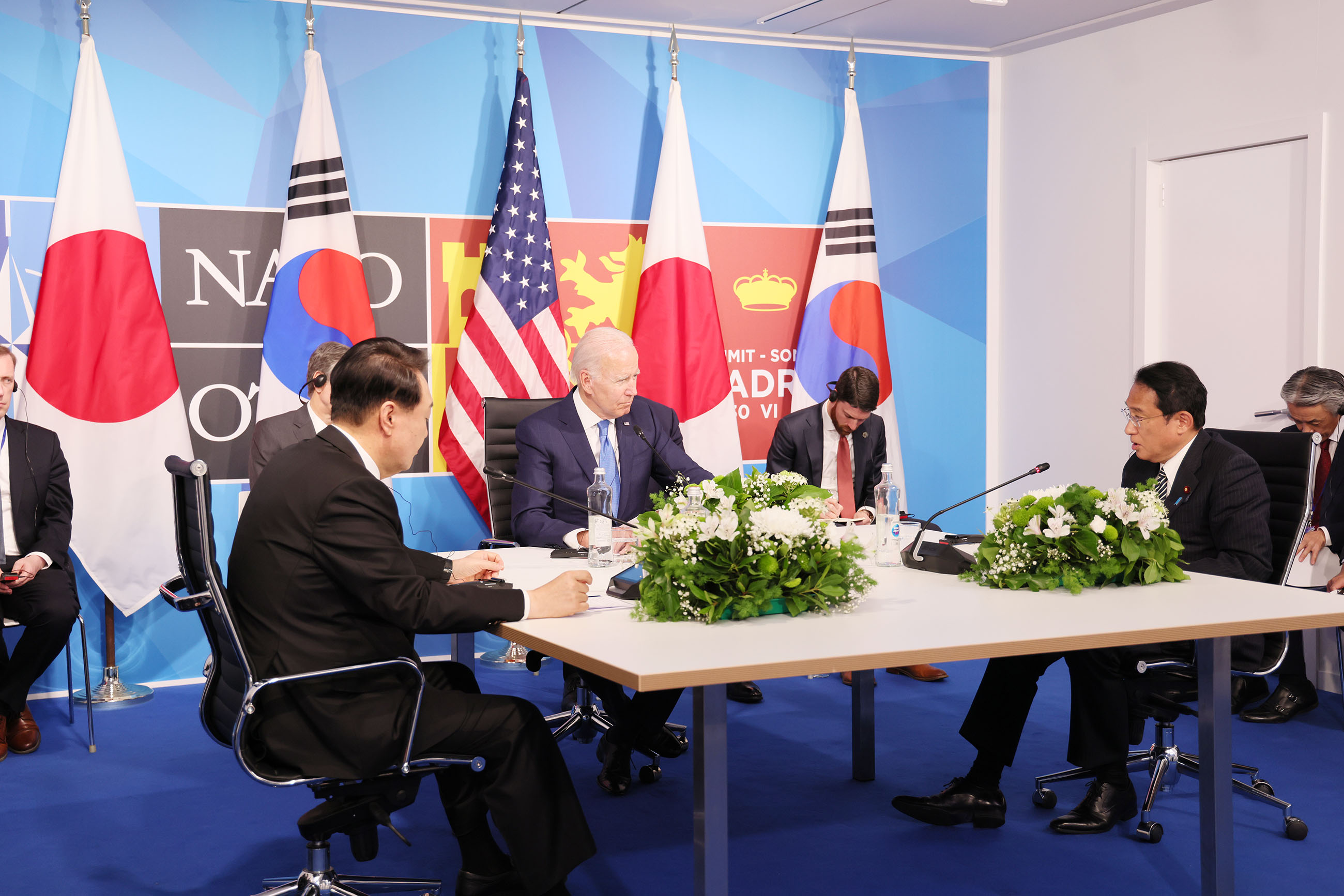 日米韓首脳会談１