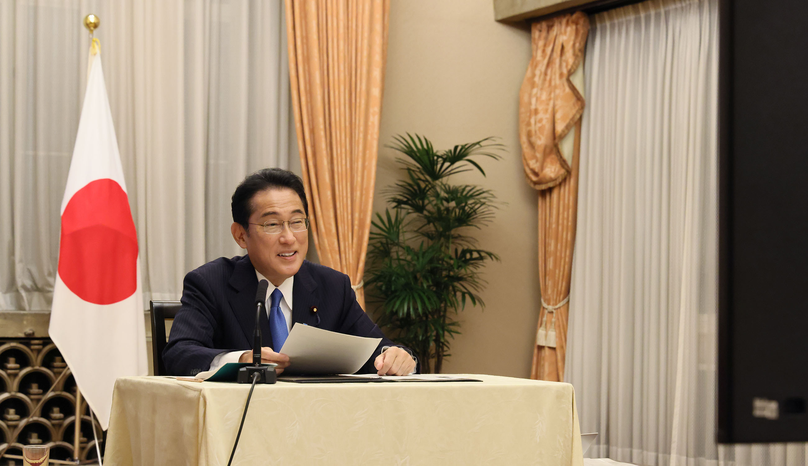 日・ジブチ首脳テレビ会談２