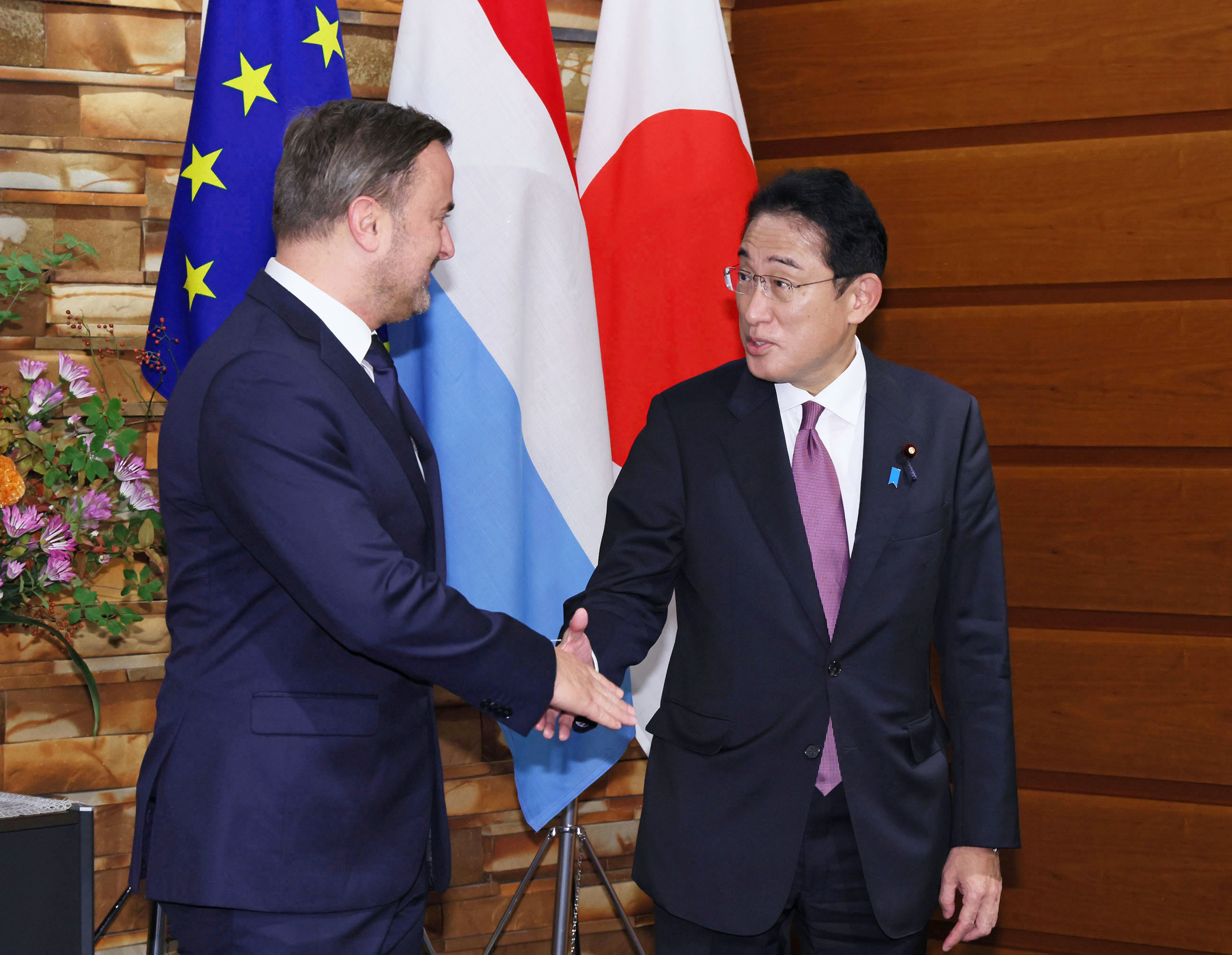 日・ルクセンブルク首脳会談２