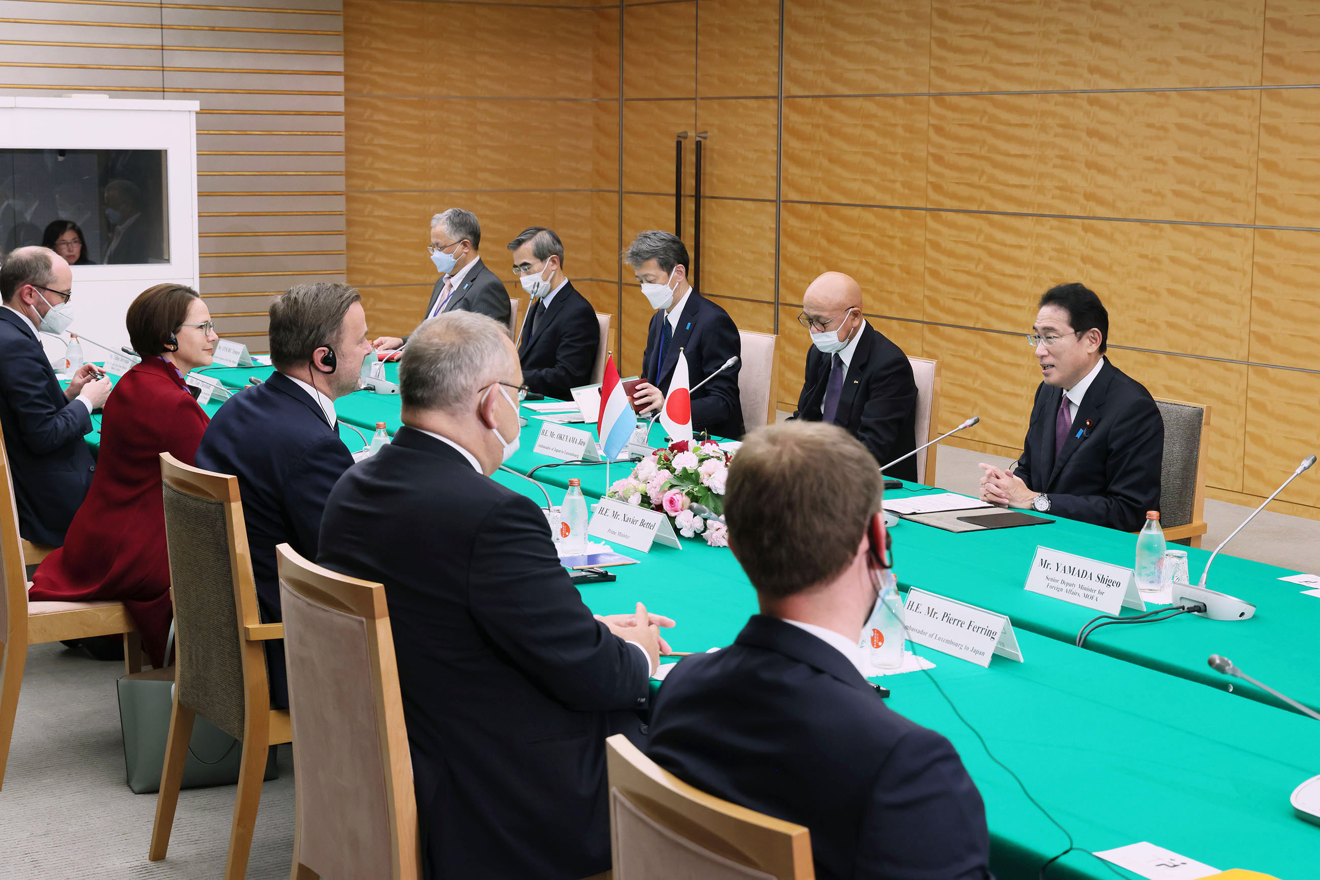 日・ルクセンブルク首脳会談４