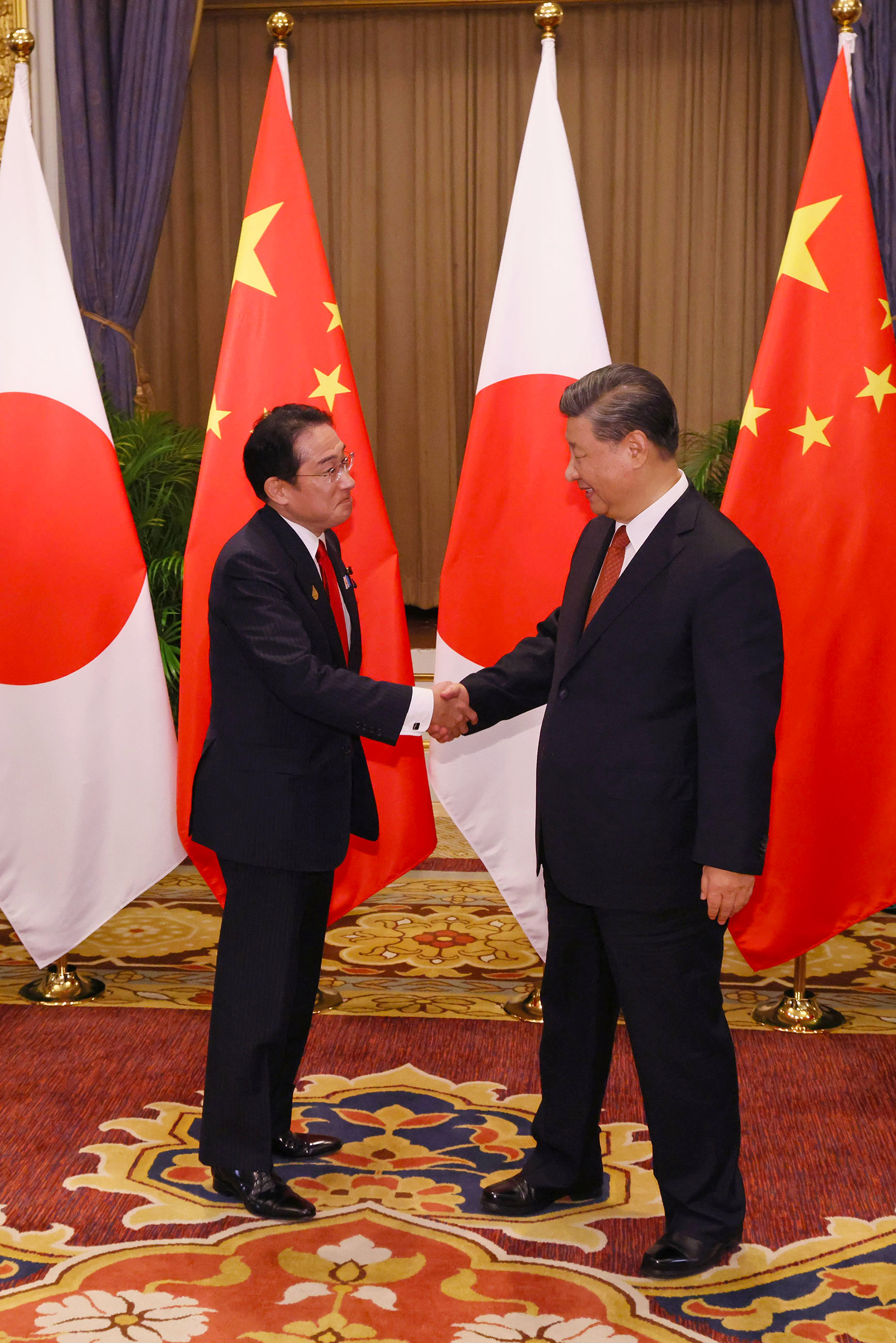 日中首脳会談１