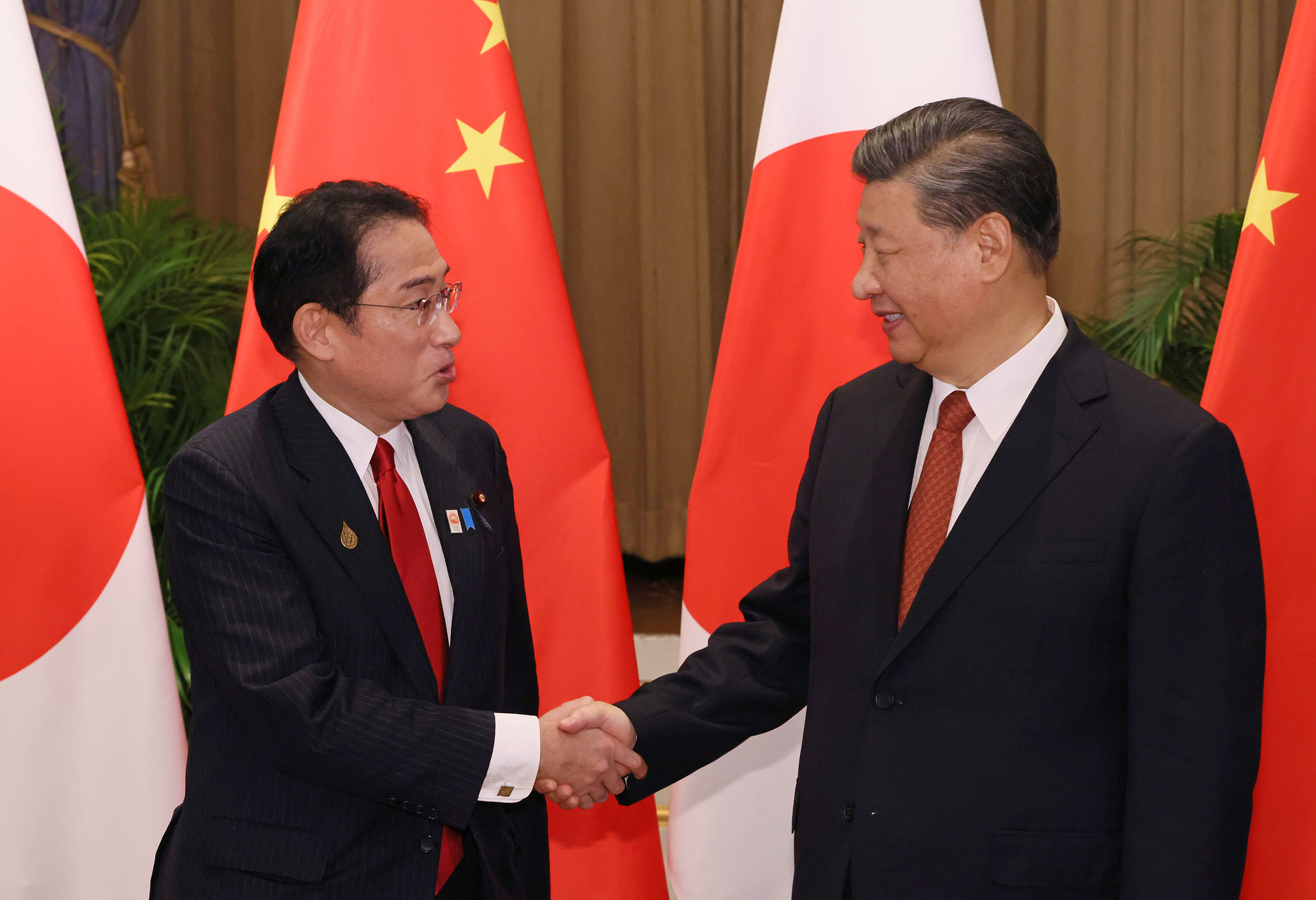 日中首脳会談２