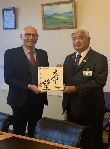 ターク国連人権高等弁務官との会談