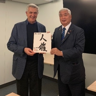 グランディ国連難民高等弁務官との会談