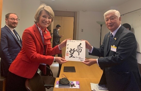仏国民議会ジュヌテ議員、マセリア議員との意見交換