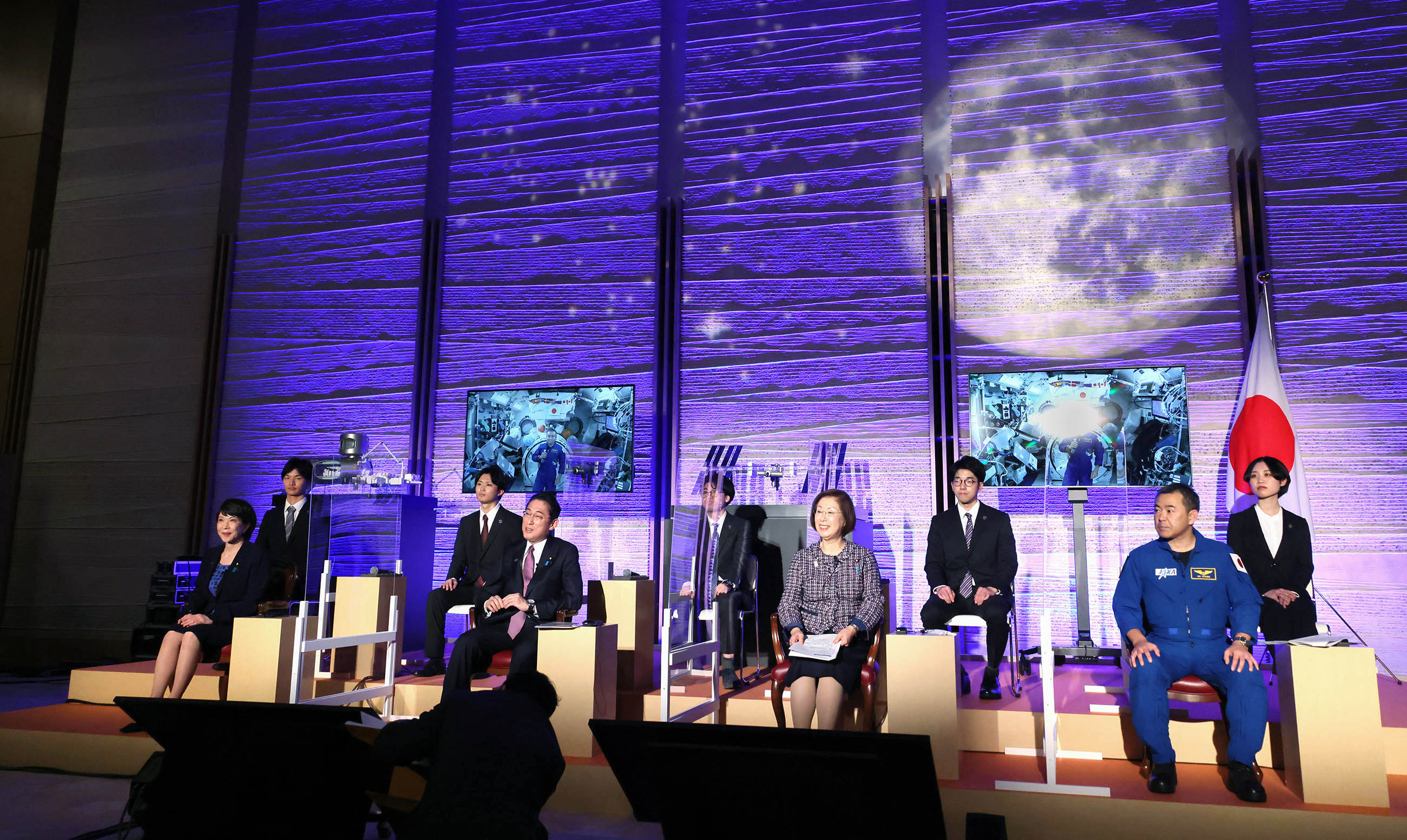 若田宇宙飛行士との交信