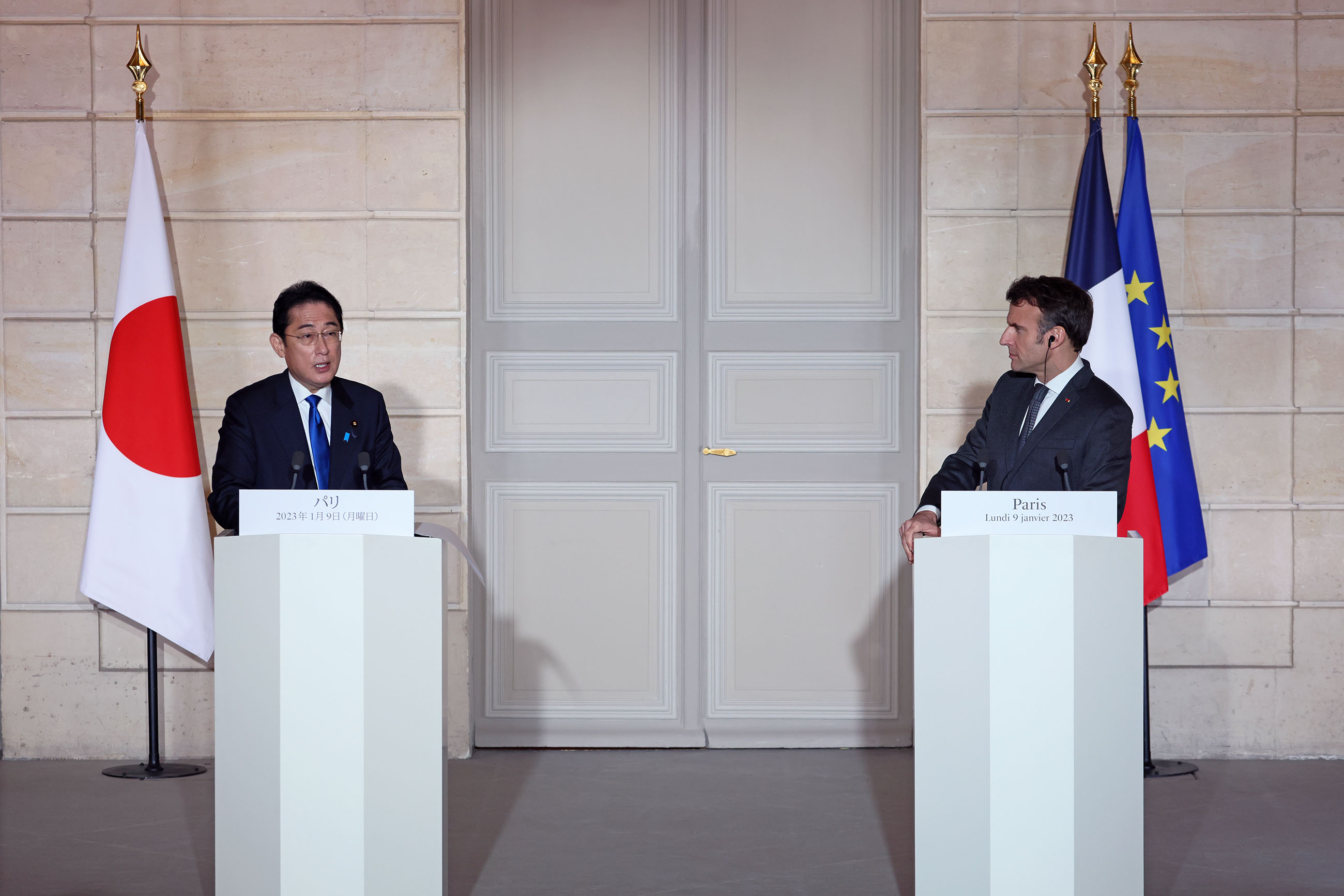 共同記者発表１