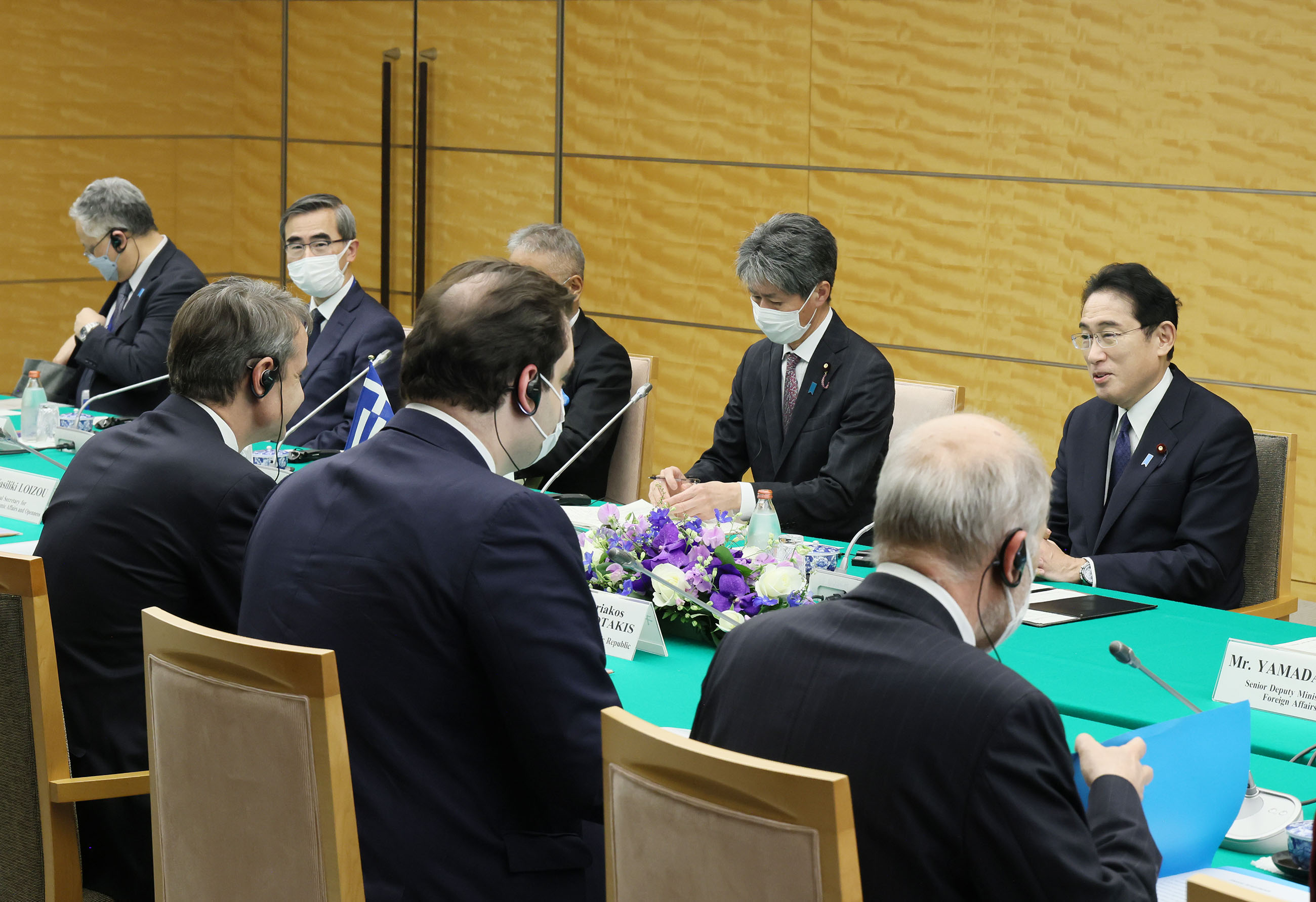 日・ギリシャ首脳会談１