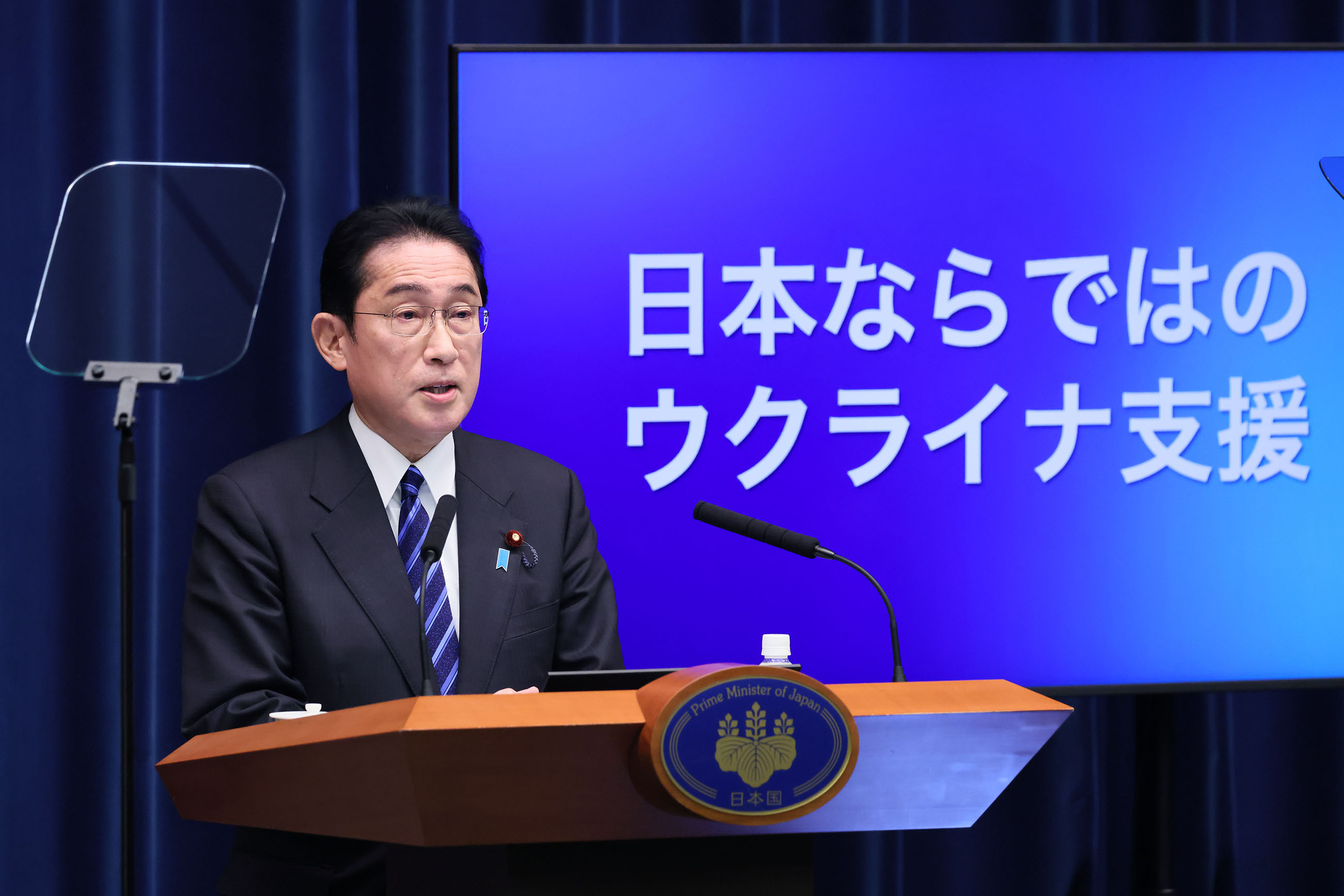 冒頭に発言する岸田総理９